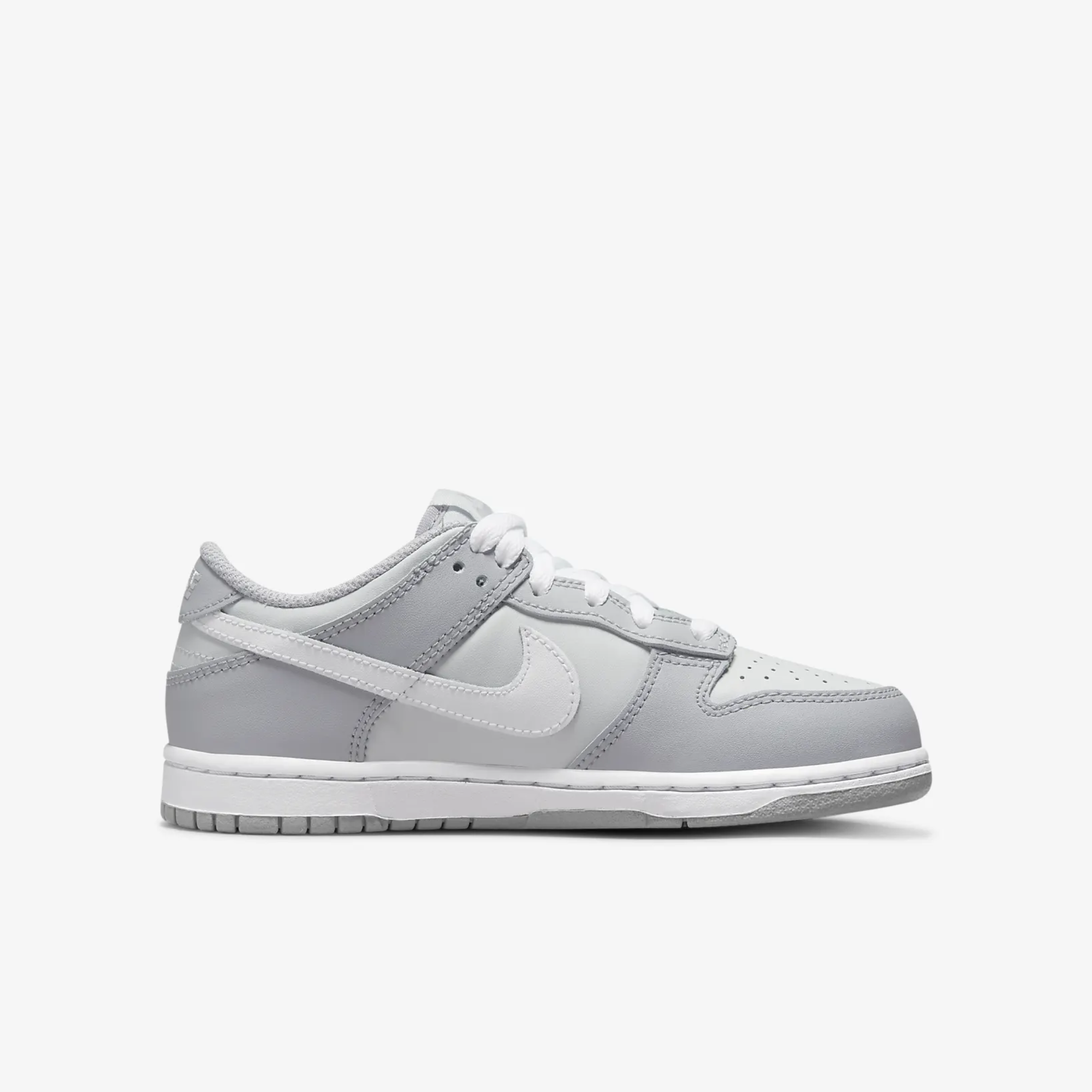 Nike Big Kids' Dunk Low Two-Toned Grey (GS)