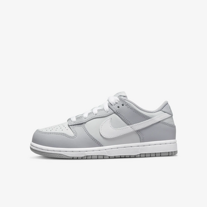 Nike Big Kids' Dunk Low Two-Toned Grey (GS)