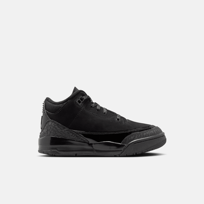 Air Jordan Kids' 3 Retro Black Cat (PS)