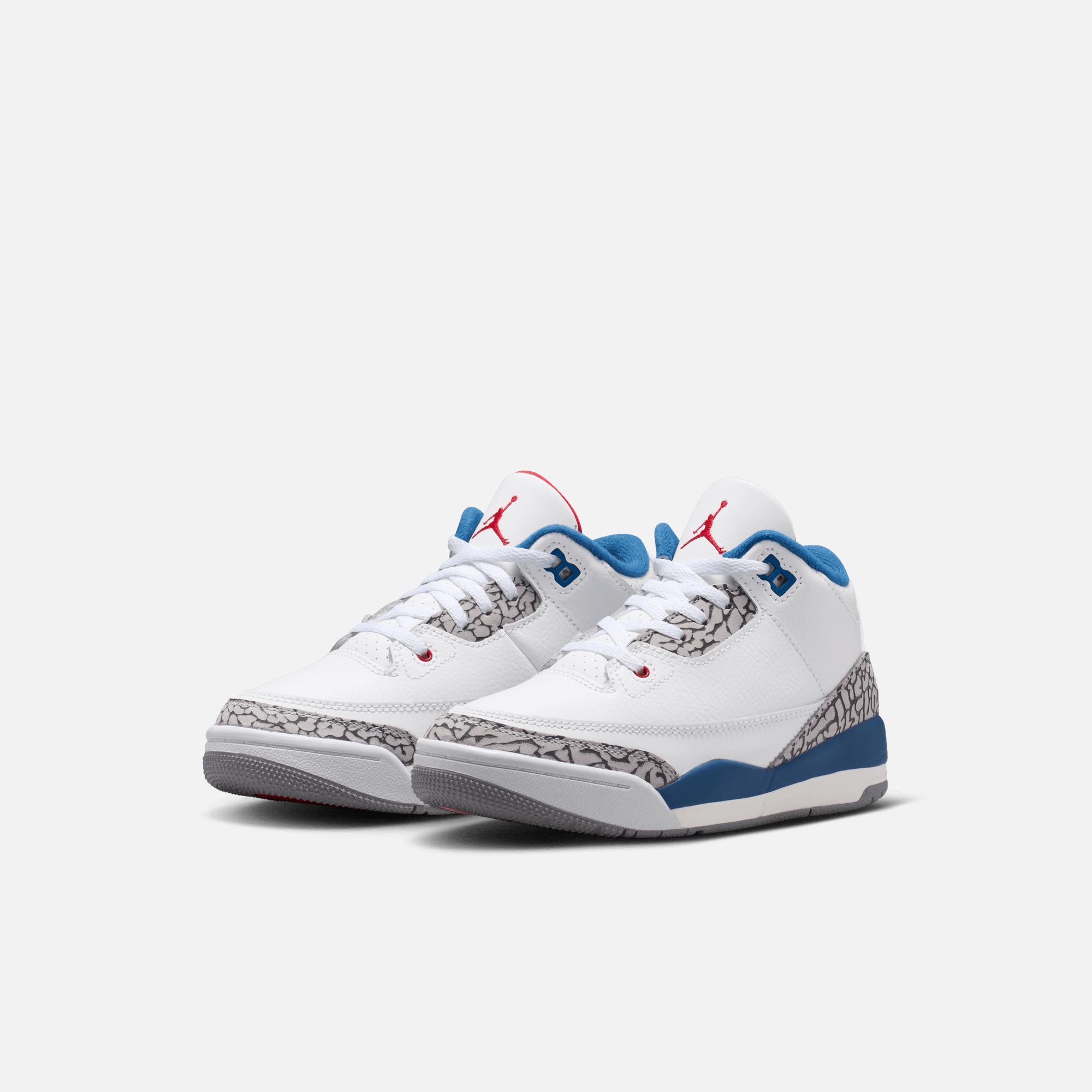 Air Jordan Kids' 3 Retro True Blue (PS)