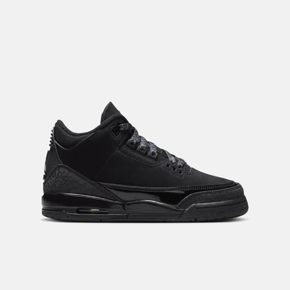 Air Jordan Big Kids' 3 Retro Black Cat (GS)