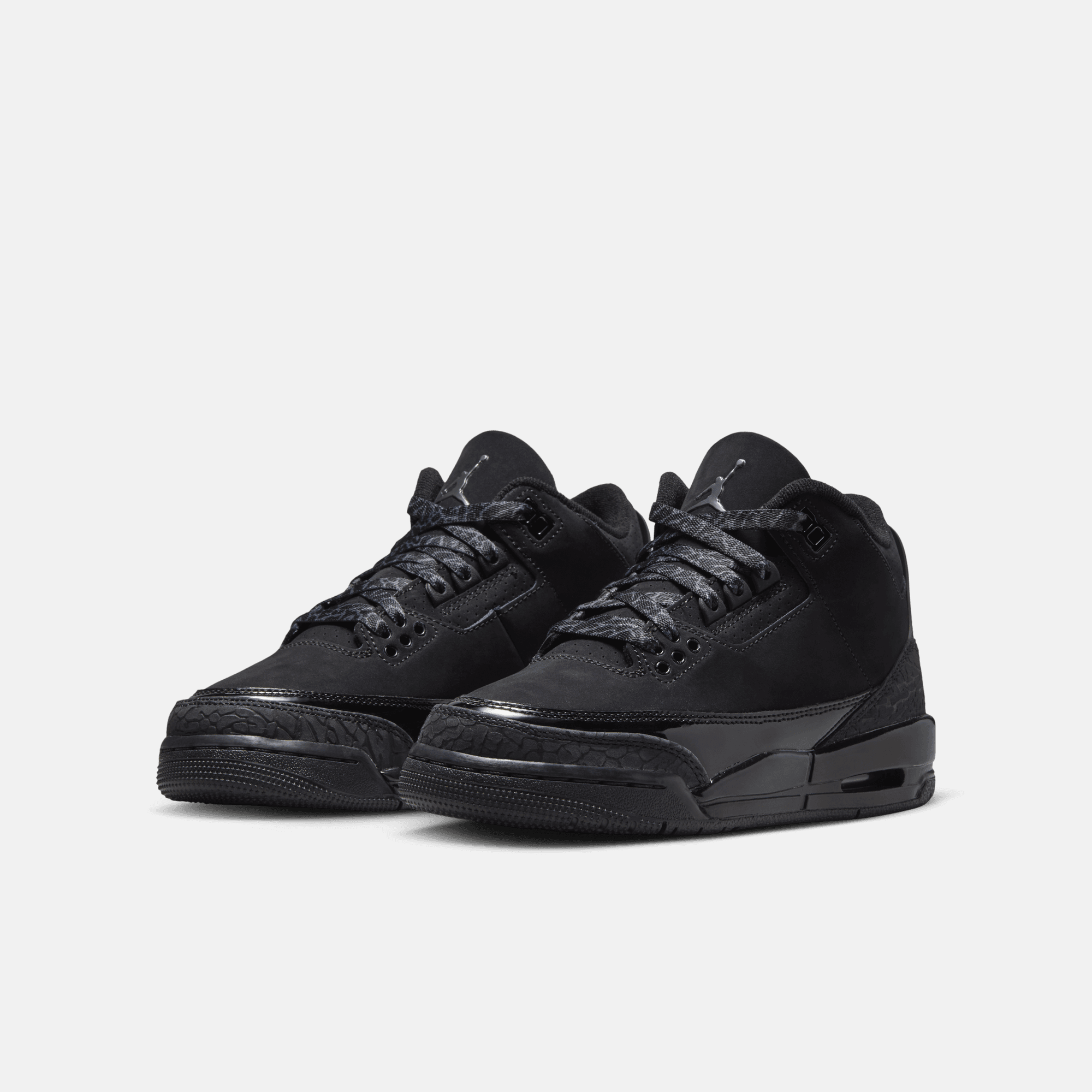 Air Jordan Big Kids' 3 Retro Black Cat (GS)