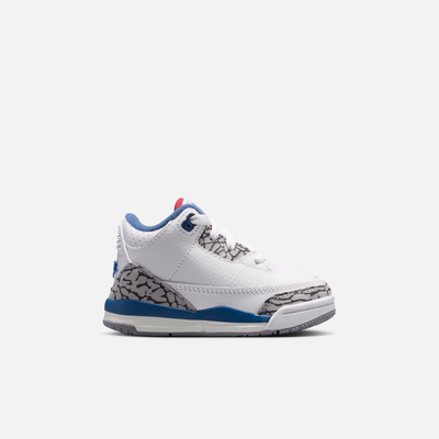Air Jordan Kids' 3 Retro True Blue (TD)