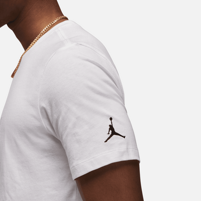 Air Jordan Air White Embroidered T-Shirt