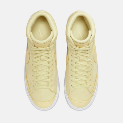 nike blazer mid 77 bicycle yellow womens Nike Blazer Mid Premium Women's Shoes