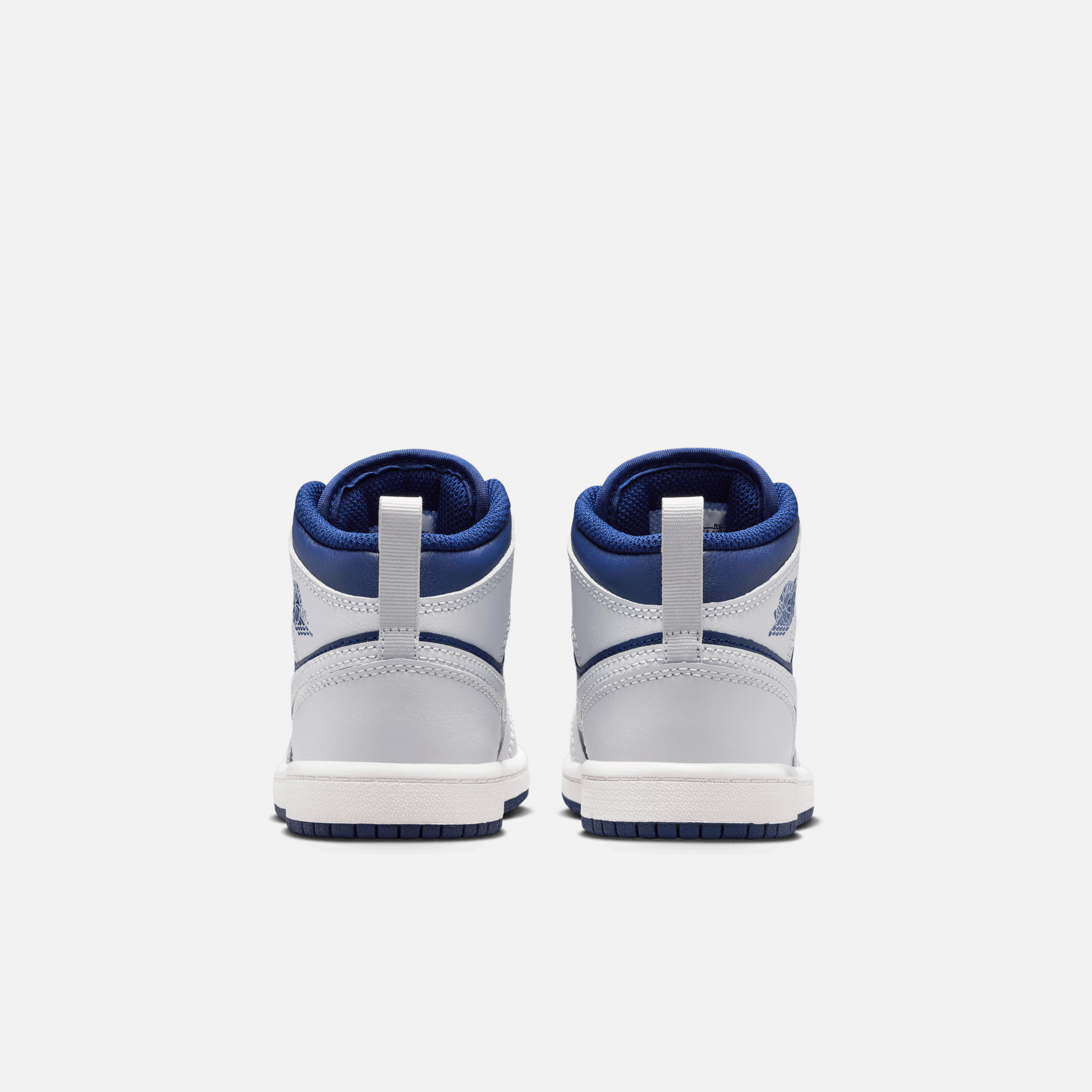 Air Jordan Kids' 1 Mid Blue Void (PS)