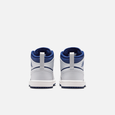 Air Jordan Kids' 1 Mid Blue Void (PS)