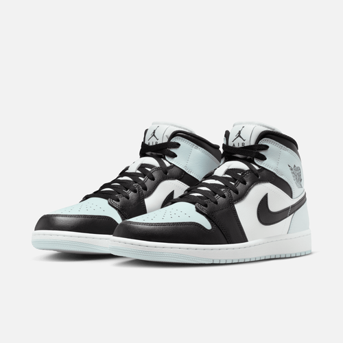 Air Jordan 1 Mid Squadron Blue – Puffer Reds