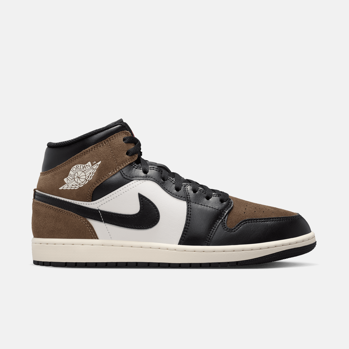 Air Jordan 1 Mid Black Palomino