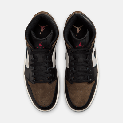 Air Jordan 1 Mid Black Palomino