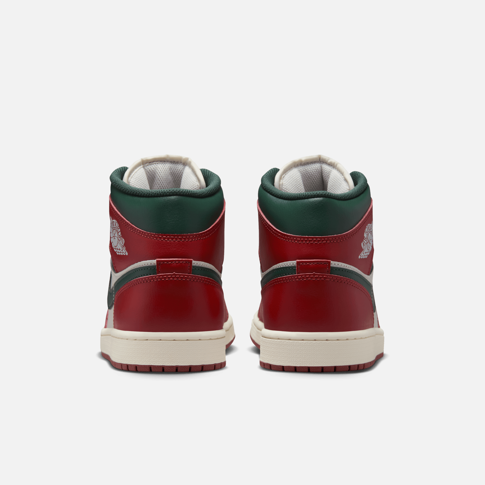 Air Jordan 1 Mid Redstone Midnight Green