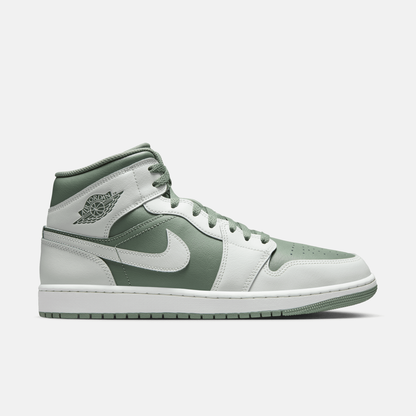Air Jordan 1 Mid Summit White Vintage Lichen