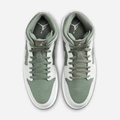 Air Jordan 1 Mid Summit White Vintage Lichen