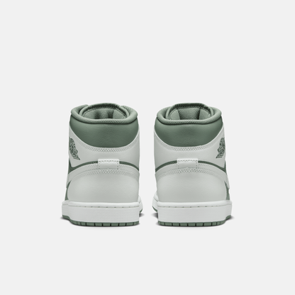 Air Jordan 1 Mid Summit White Vintage Lichen