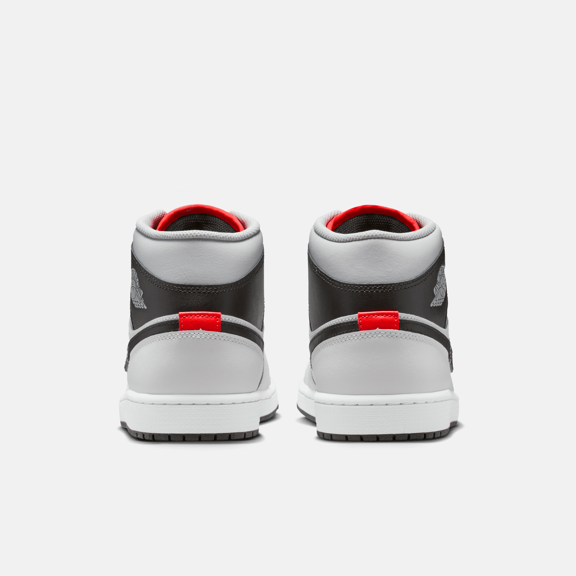 Air Jordan 1 Mid White Neutral Grey Infrared
