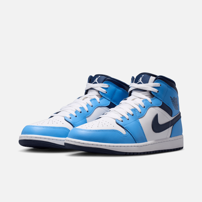 Air Jordan 1 Mid University Blue Midnight Navy