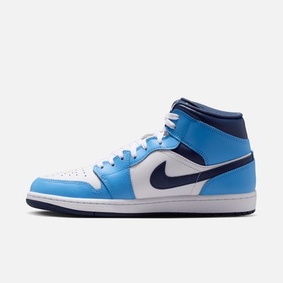 Air Jordan 1 Mid University Blue Midnight Navy
