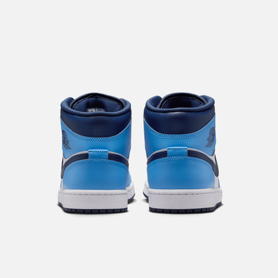 Air Jordan 1 Mid University Blue Midnight Navy