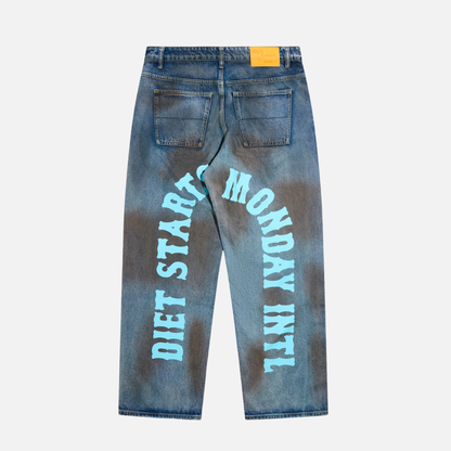 Diet Starts Monday Arch Diet Denim Washed Jeans