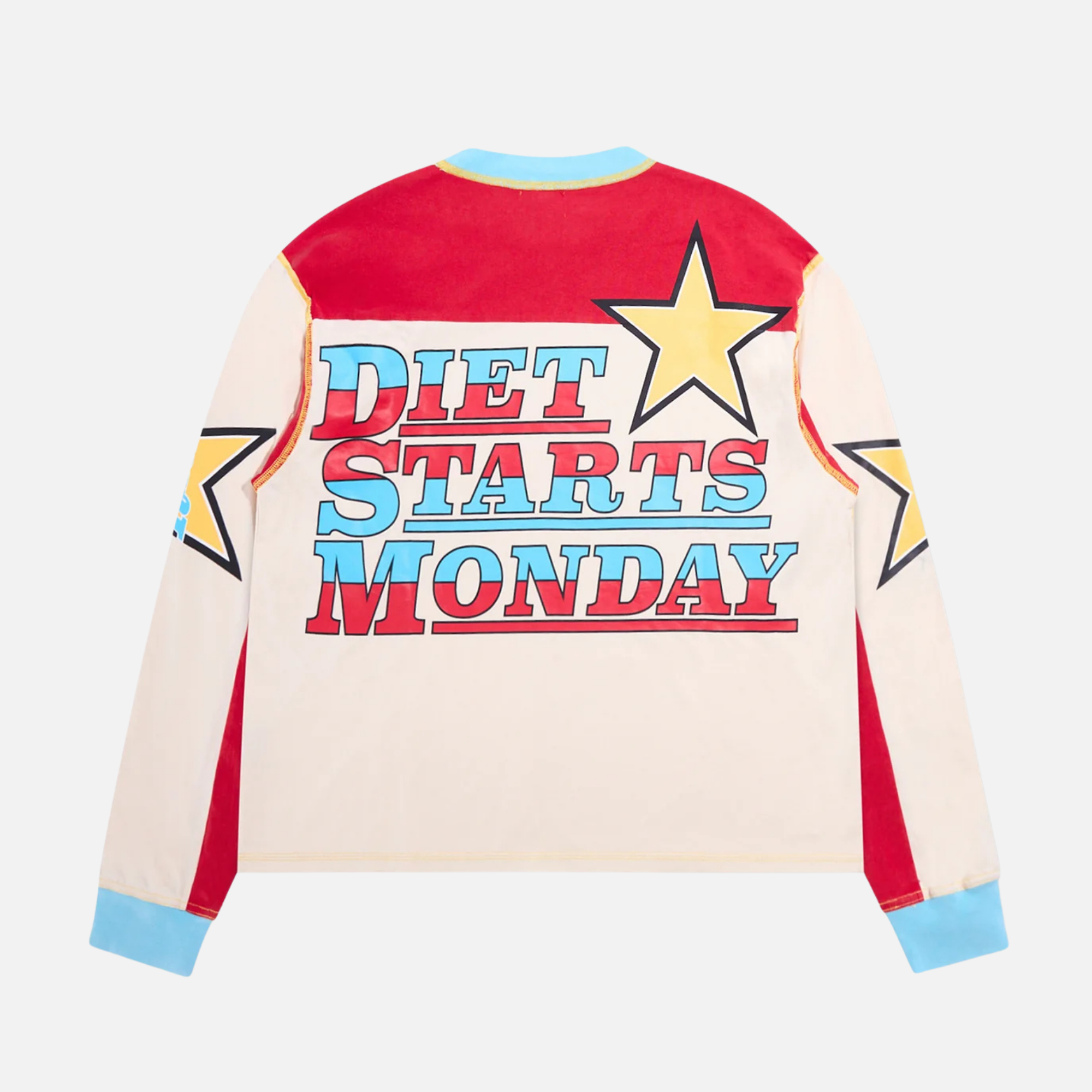 Diet Starts Monday Supercross Red White Shirt