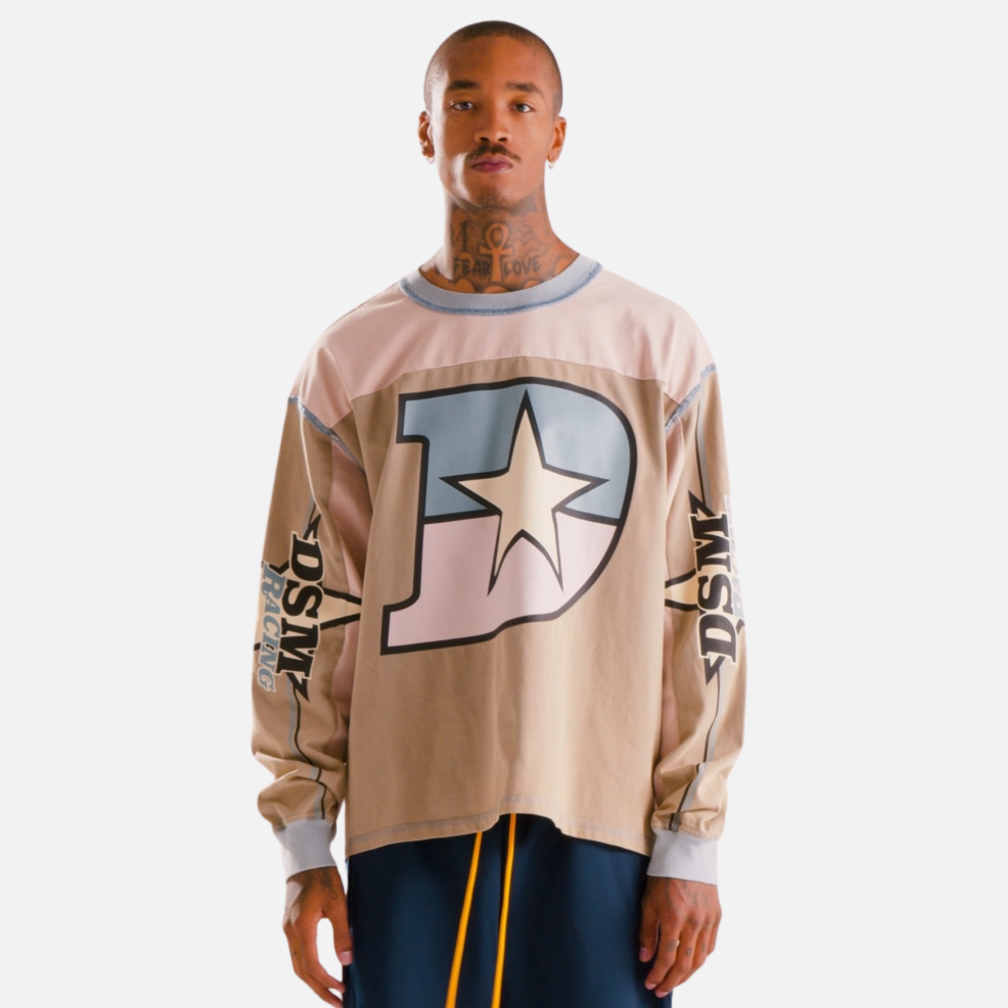 Diet Starts Monday Supercross Pink Grey Shirt