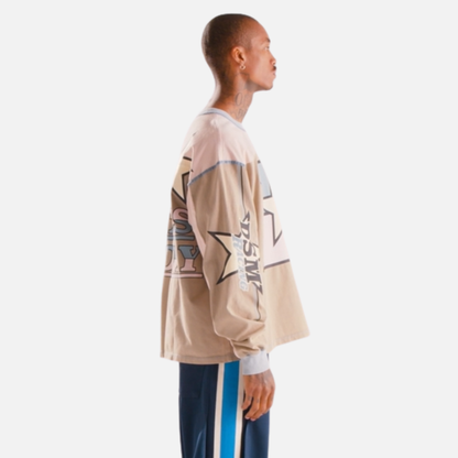 Diet Starts Monday Supercross Pink Grey Shirt