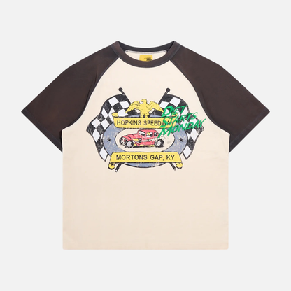 Diet Starts Monday Mortons Gap Raglan Black T-Shirt