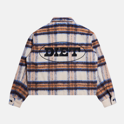 Diet Starts Monday Mohair Zip Flannel