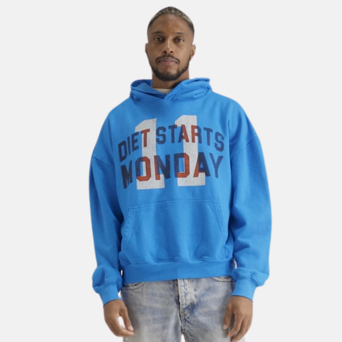 Diet Starts Monday French Terry Collegiate Hoodie – Puffer Reds