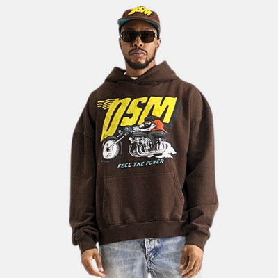 Diet Starts Monday French Terry Biker Hoodie