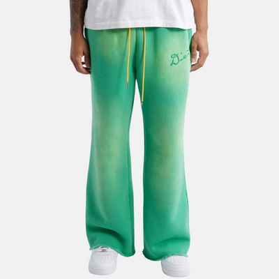 Diet Starts Monday Green Chainstitch Sweatpants