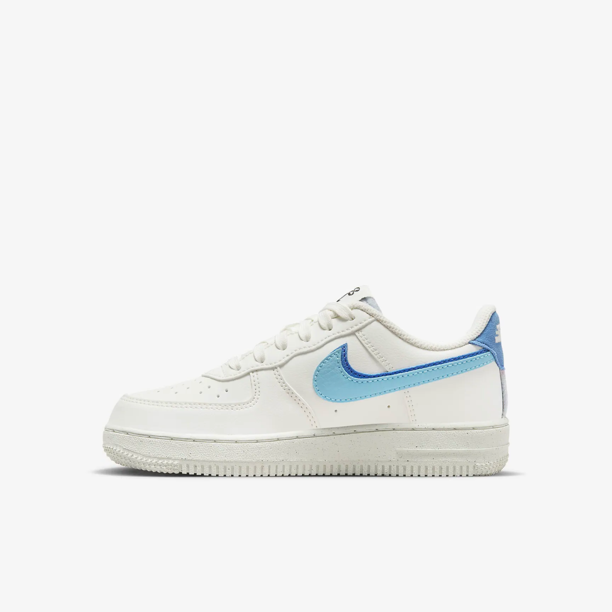 Nike Kids' Air Force 1 Low Medium Blue (PS)