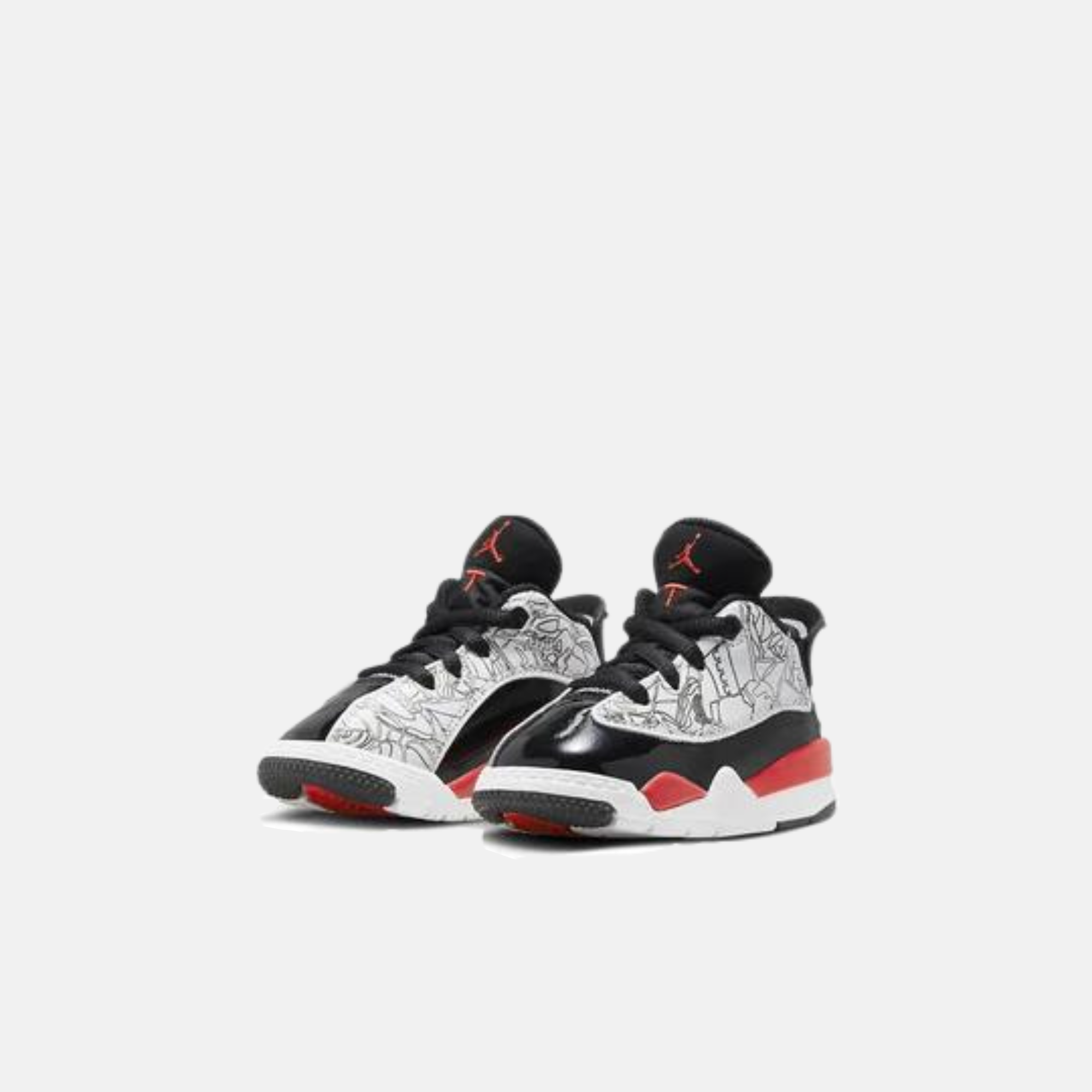 Air Jordan Kids' Dub Zero Fire Red (TD)