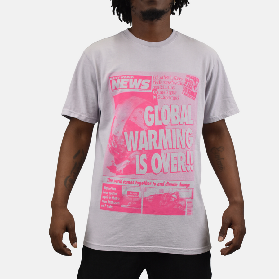 Paper Planes Pink New Day Tee