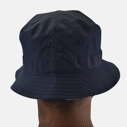 Paper Planes Reversible Seersucker Bucket Hat