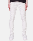 Purple Brand Optic White Skinny Jeans