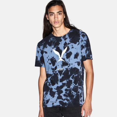 Ksubi Euphoric Kash Teal Dye T-Shirt