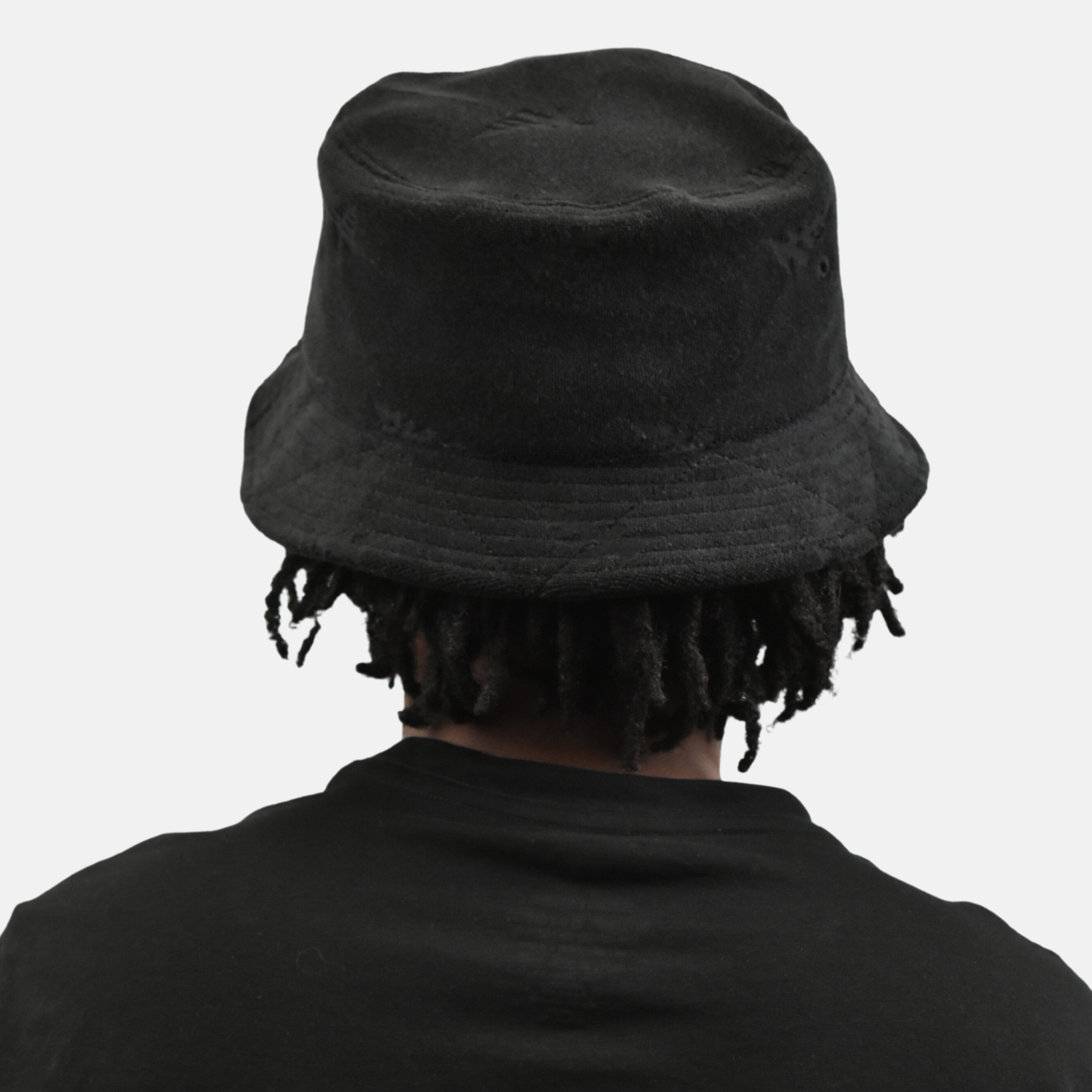 Paper Planes Jacquard Black Terry Cloth Bucket Hat – Puffer Reds