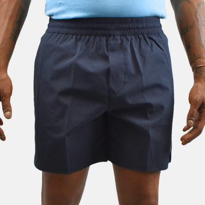 Paper Planes Navy Seersucker Shorts