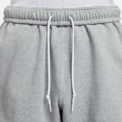 Nike Solo Swoosh Grey French Terry Shorts
