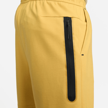 Nike Sportswear Tech Fleece Yellow Shorts