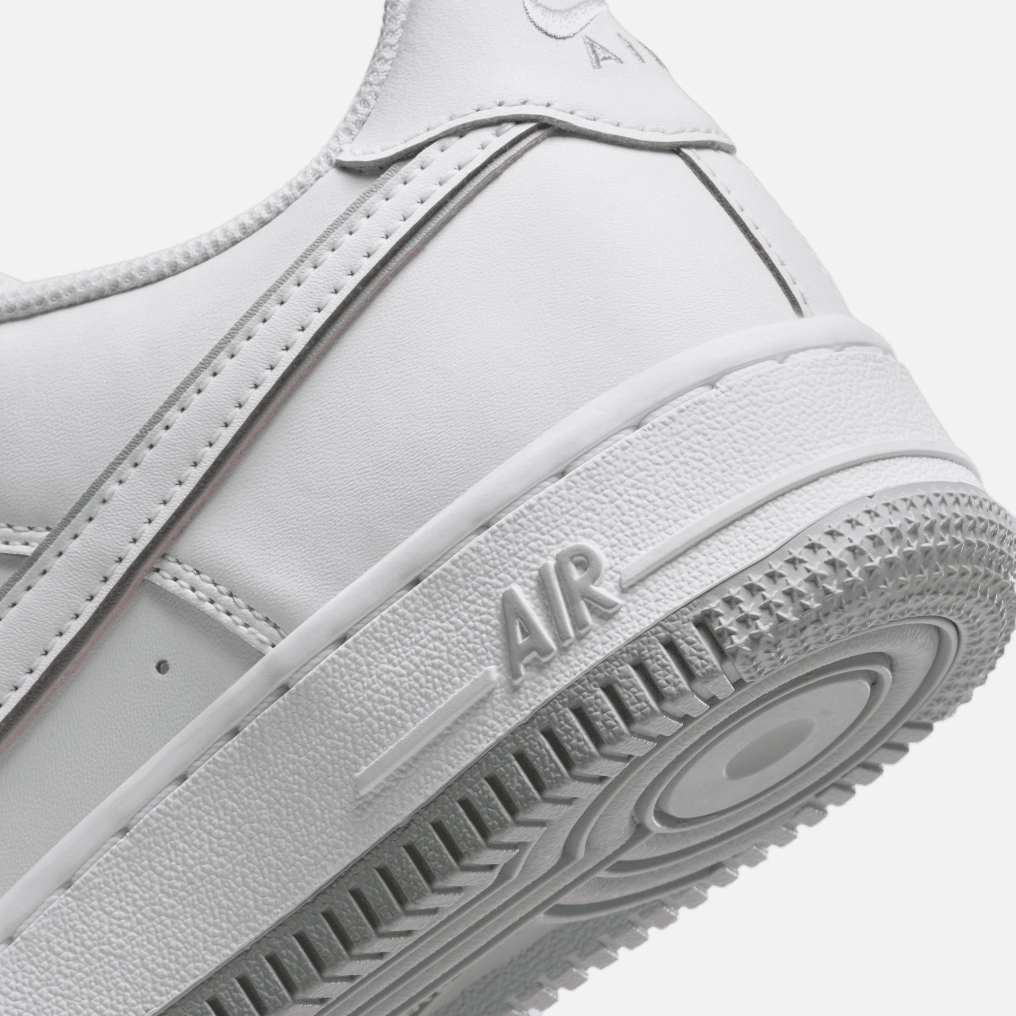 Nike Air Force 1 Low (GS) White Wolf Grey