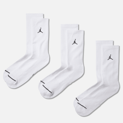 Air Jordan Everyday White Crew Socks (3-Pack)