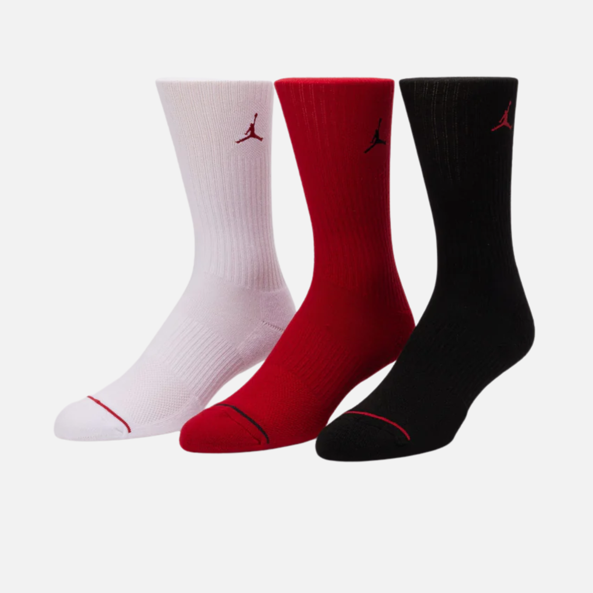 Air Jordan Everyday Multi-Color Crew Socks (3-Pack)