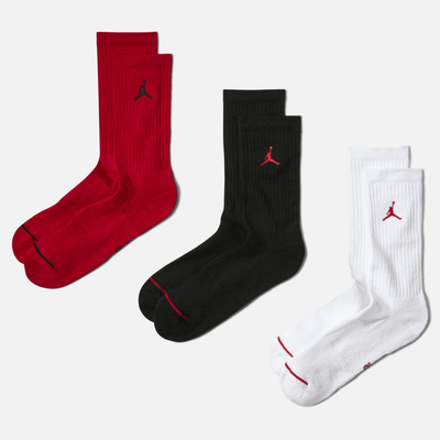 Air Jordan Everyday Multi-Color Crew Socks (3-Pack)