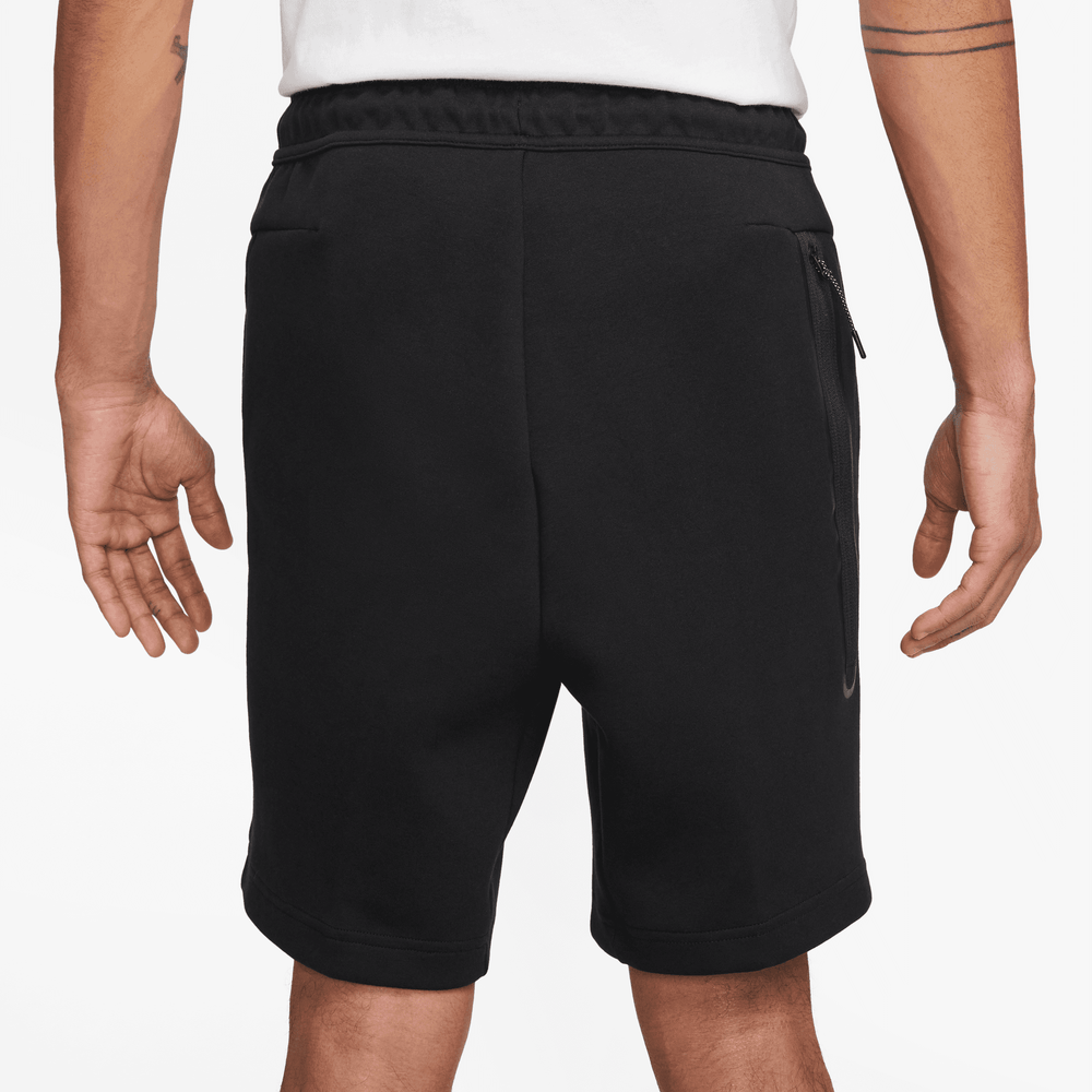 Nike Tech Fleece Black Logo Shorts