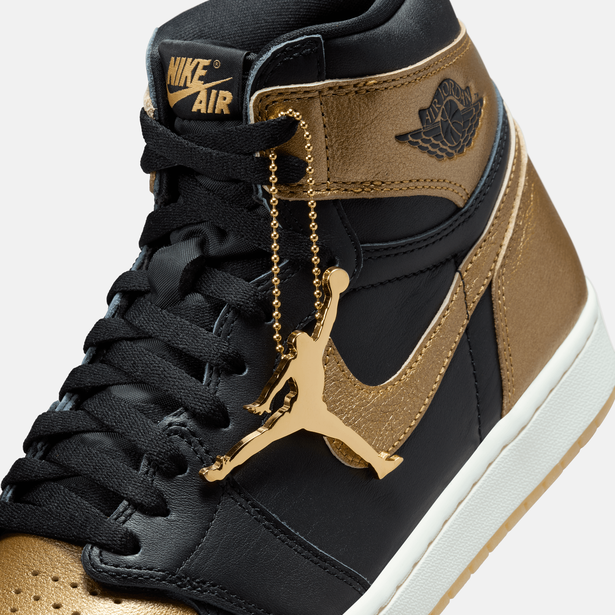 Air Jordan 1 Retro High OG Black and Gold