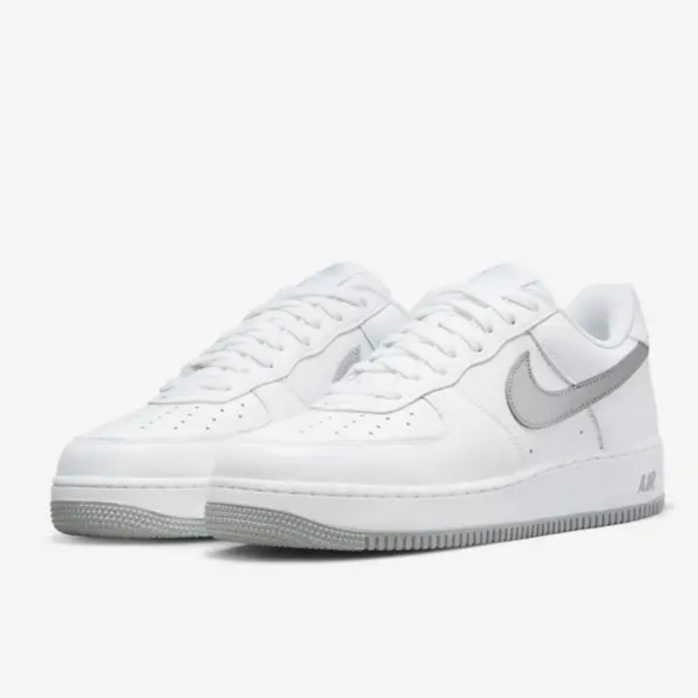 Nike Air Force 1 Low 'Color of the Month' White Metallic Silver