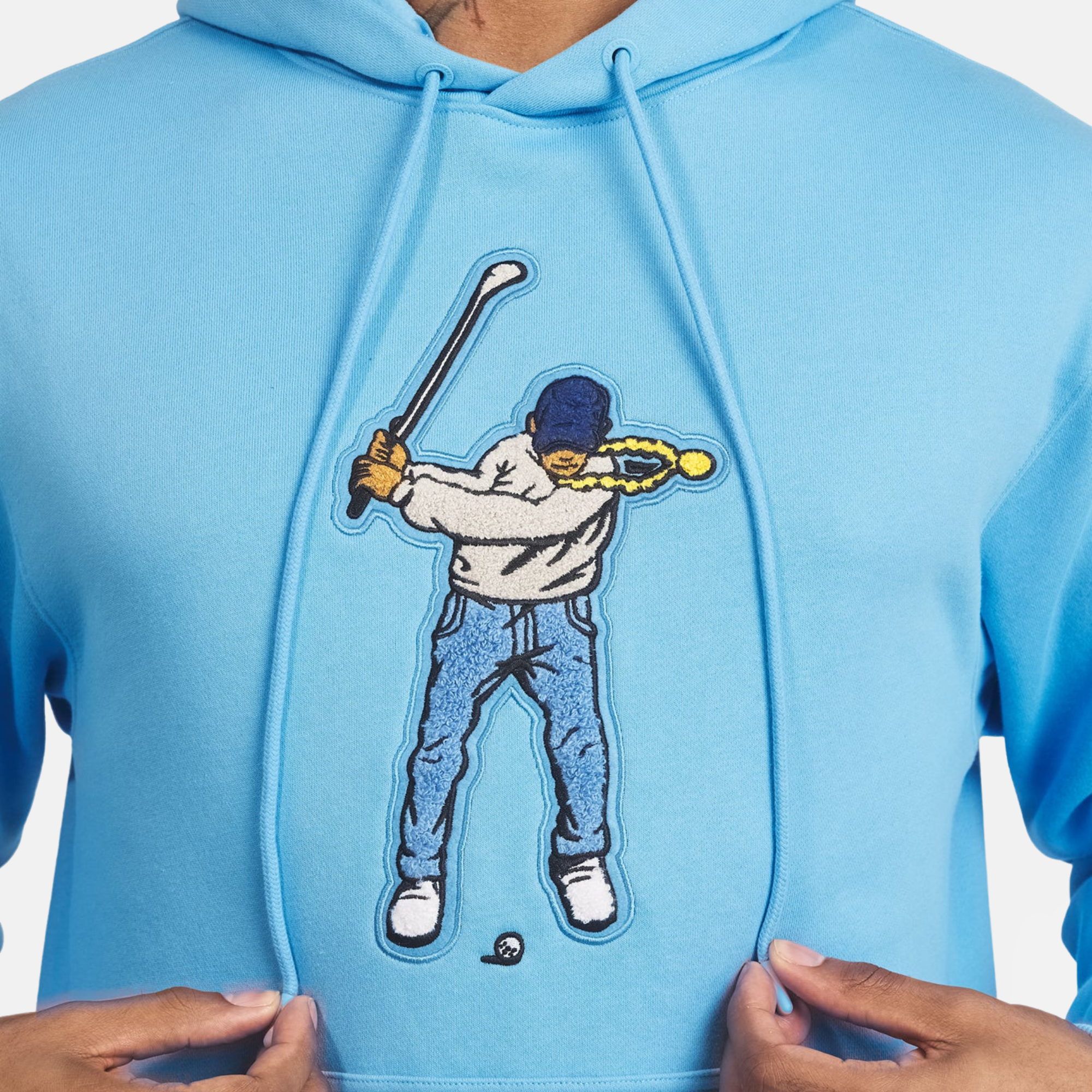 Eastside Golf Core Blue Fleece Swingman Hoodie