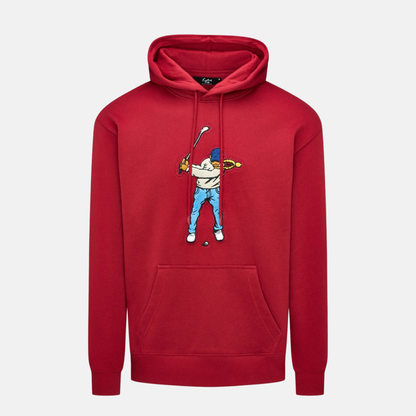 Eastside Golf Core Red Fleece Swingman Hoodie